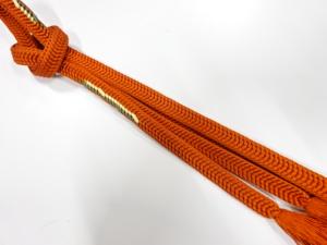 正絹　手組帯締め